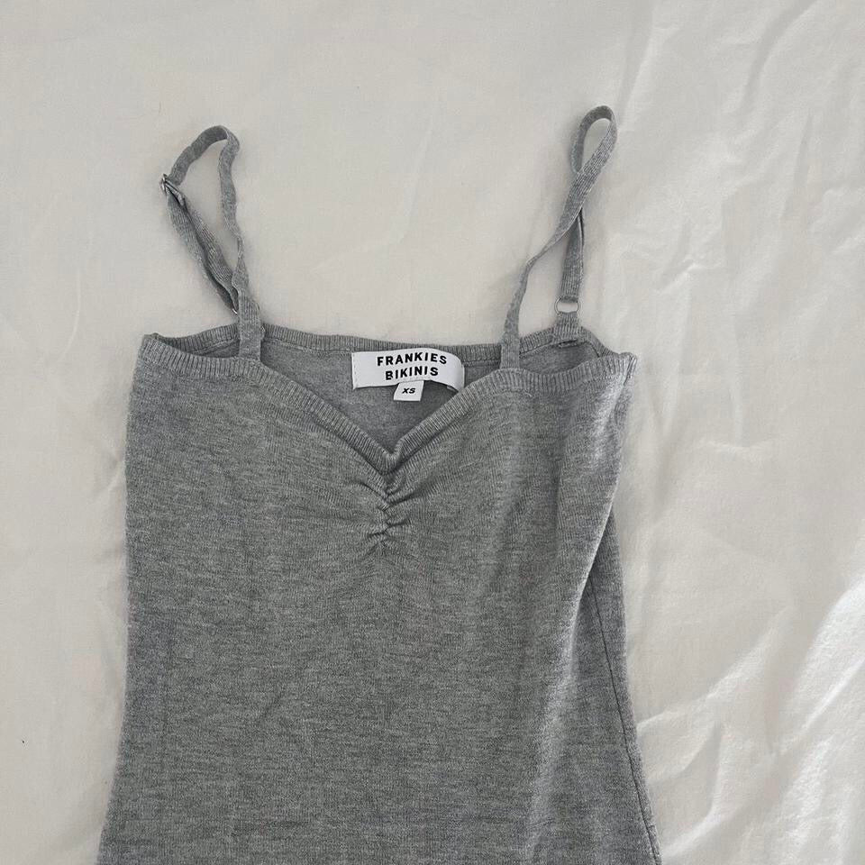 Frankie’s Bikinis Grey Dress