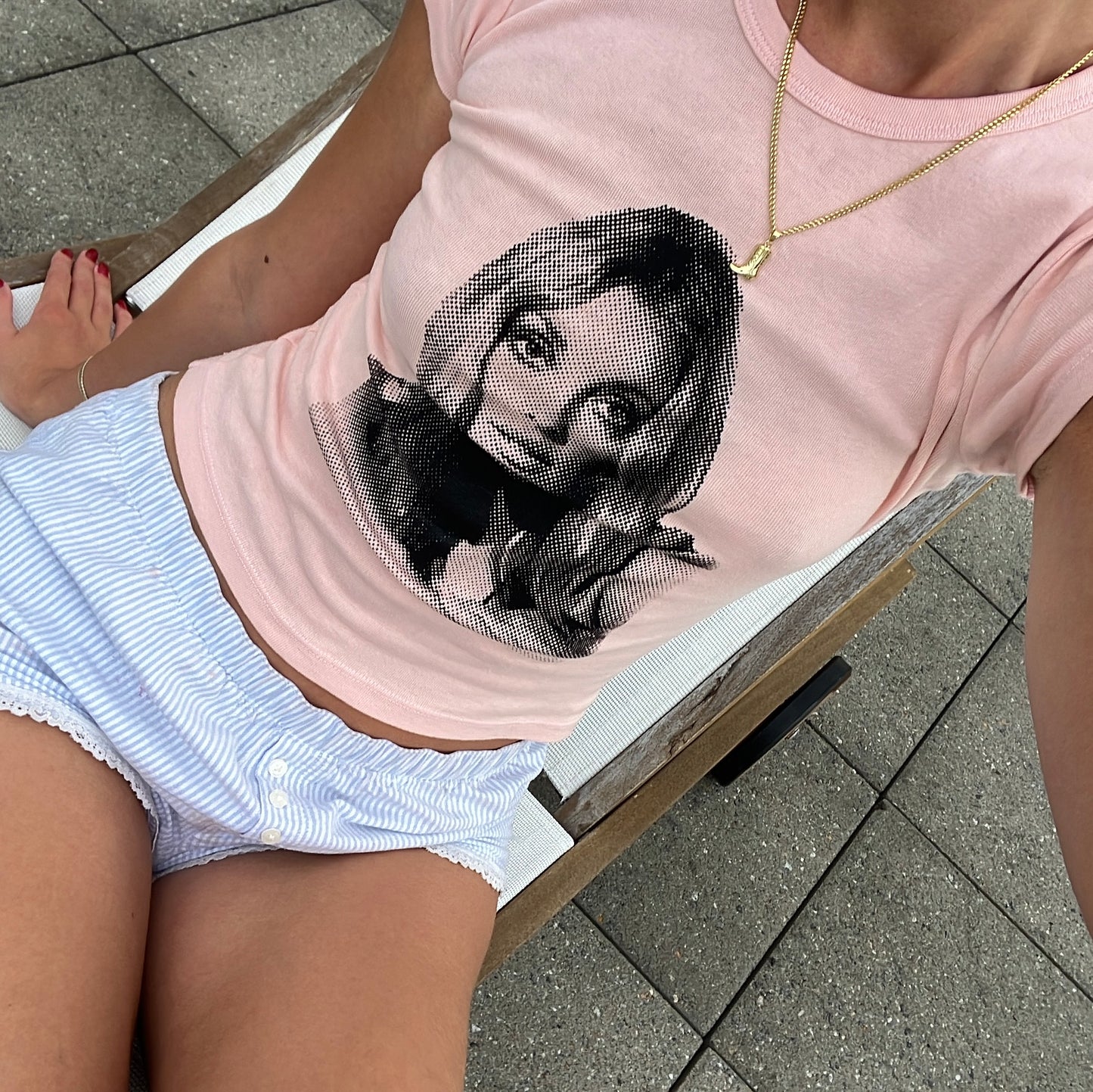 Pink Sharon Tee