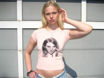 Pink Lana Tee