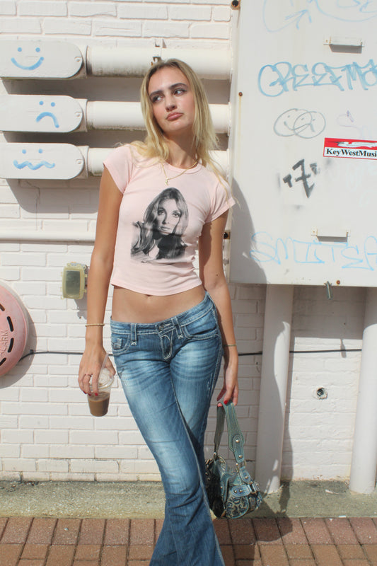 Pink Sharon Tee