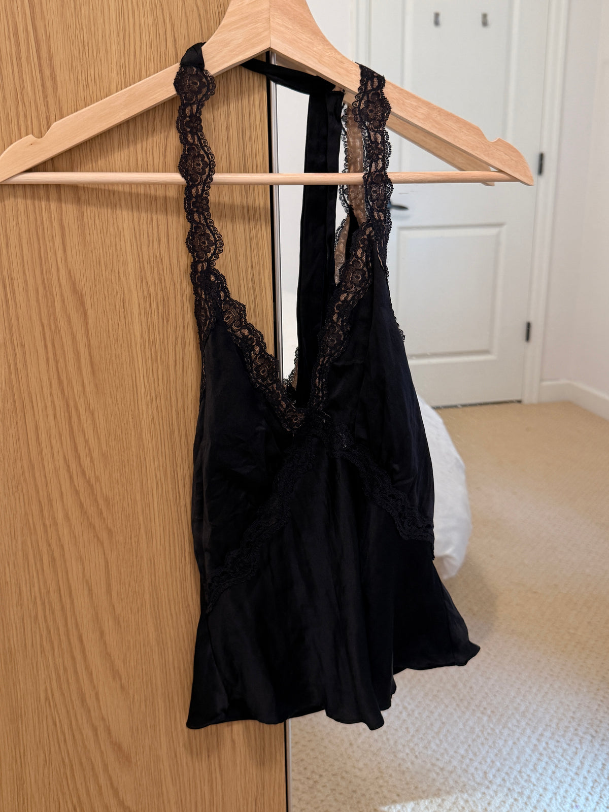 REFORMATION Monica Silk Top