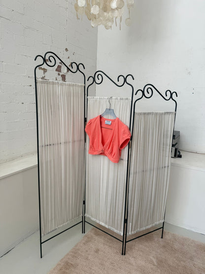 MODE MISCHIEF CORAL MIMI CROPPED TOP