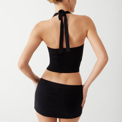 FRANKIES BIKINIS DYLAN HALTER TOP